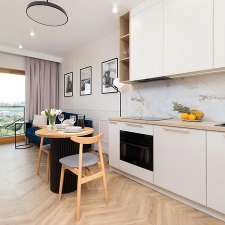 Sienna Grobla With View Of The Motlawa Terrace & Sauna, Gym By Renters Apartment Gdansk